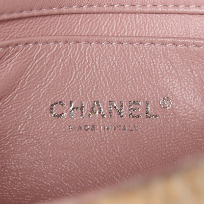 Chanel Sequin Mini Waterfall Flap Pink Blue Yellow 6 of 12