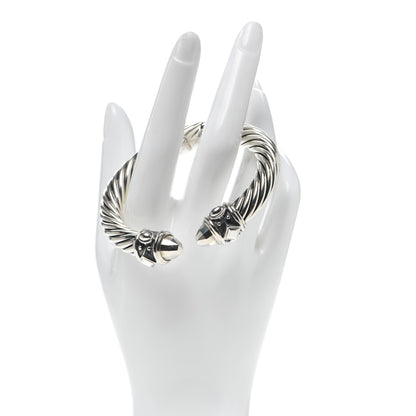 David Yurman Sterling Silver 10mm Renaissance Cable Bracelet 2 of 4