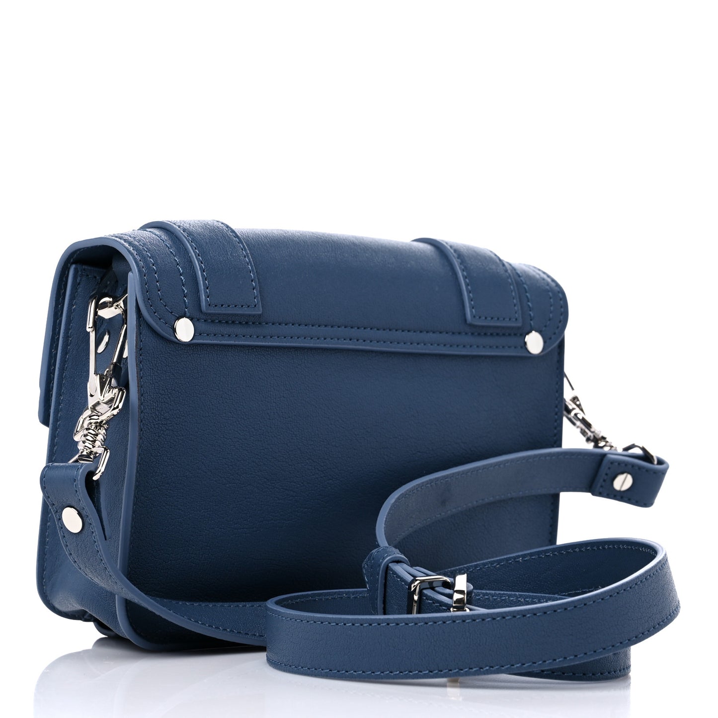 Lambskin PS1 Mini Crossbody Bag Peacock