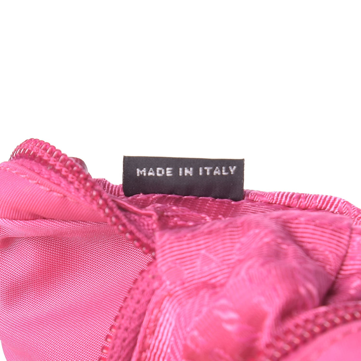 Prada Tessuto Nylon Wristlet Fuxia 6 of 10