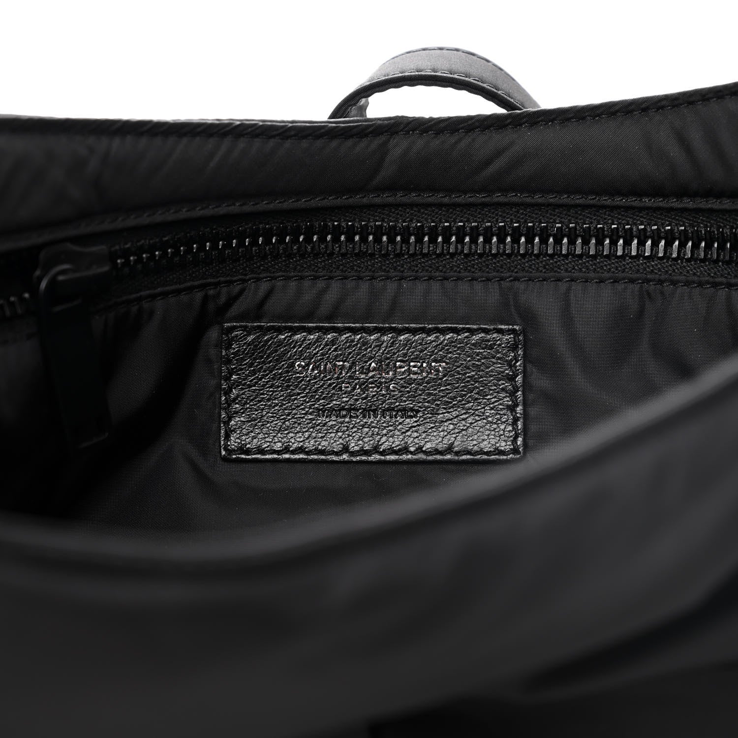 Saint Laurent Econyl Nylon Le 5 A 7 Hobo Black 6 of 10