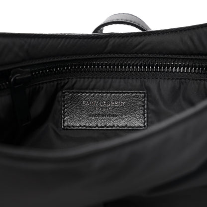 Saint Laurent Econyl Nylon Le 5 A 7 Hobo Black 6 of 10