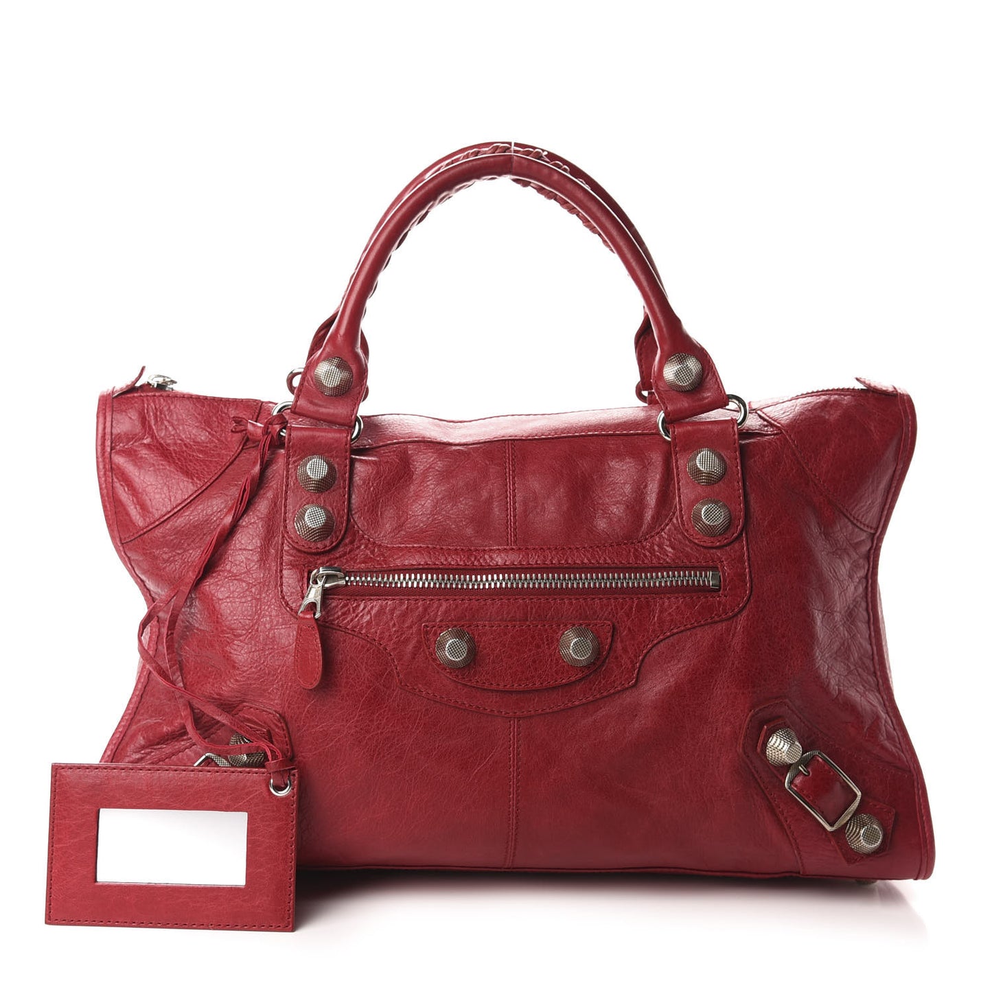 Agneau Giant 21 Silver Hardware Work Rubisse