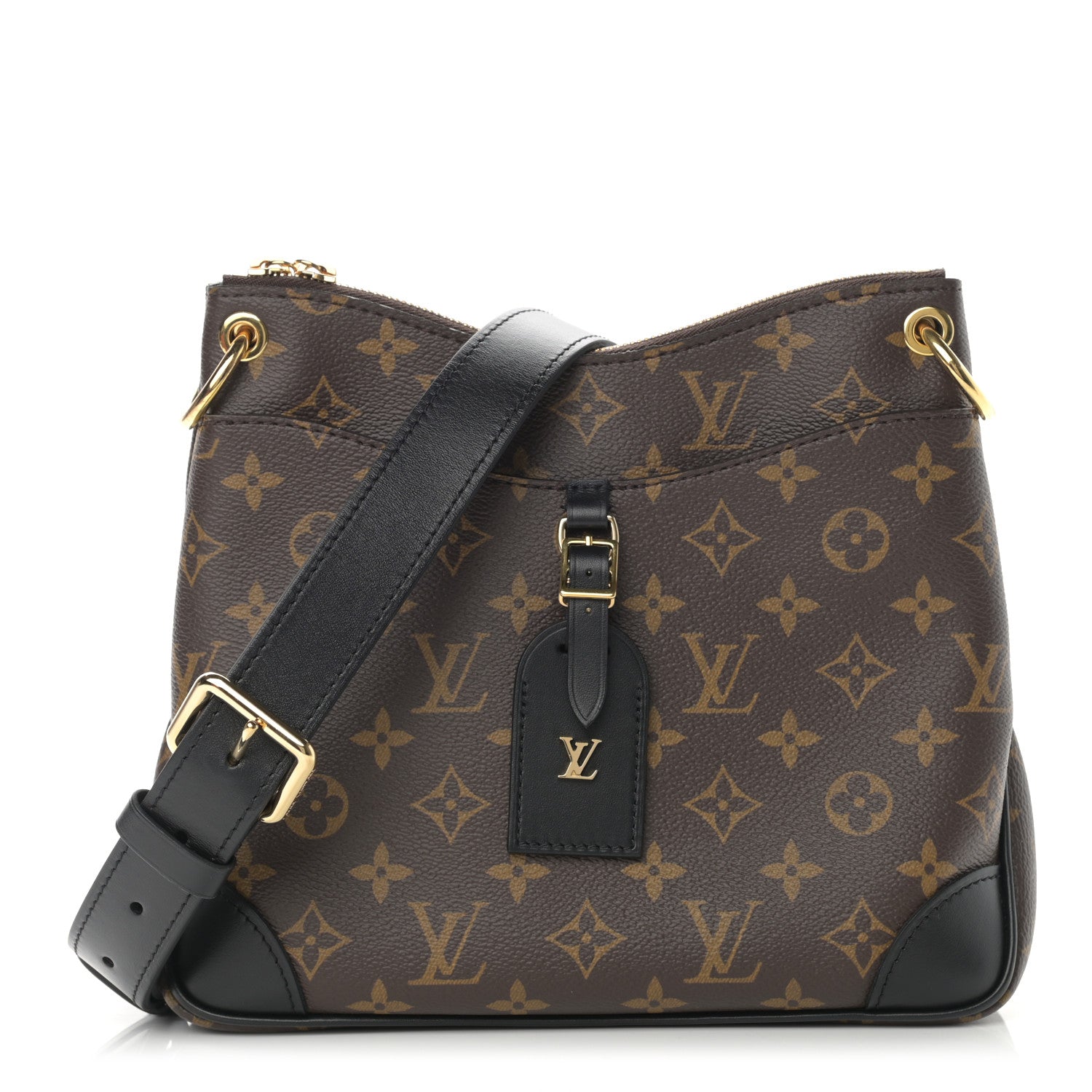Louis Vuitton Monogram Odeon PM Black 1 of 9