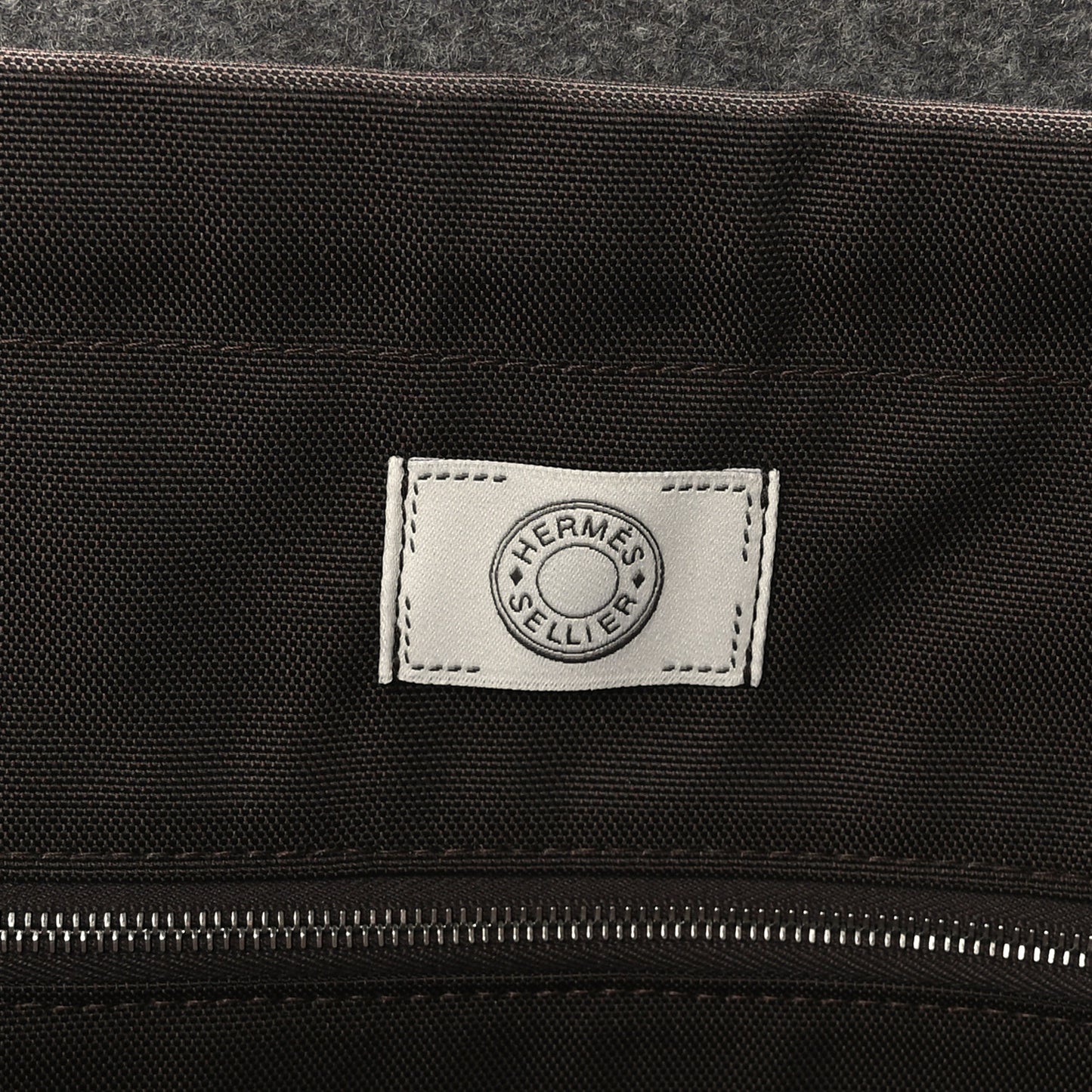 Felt Sac De Pansage Groom Bag Acier