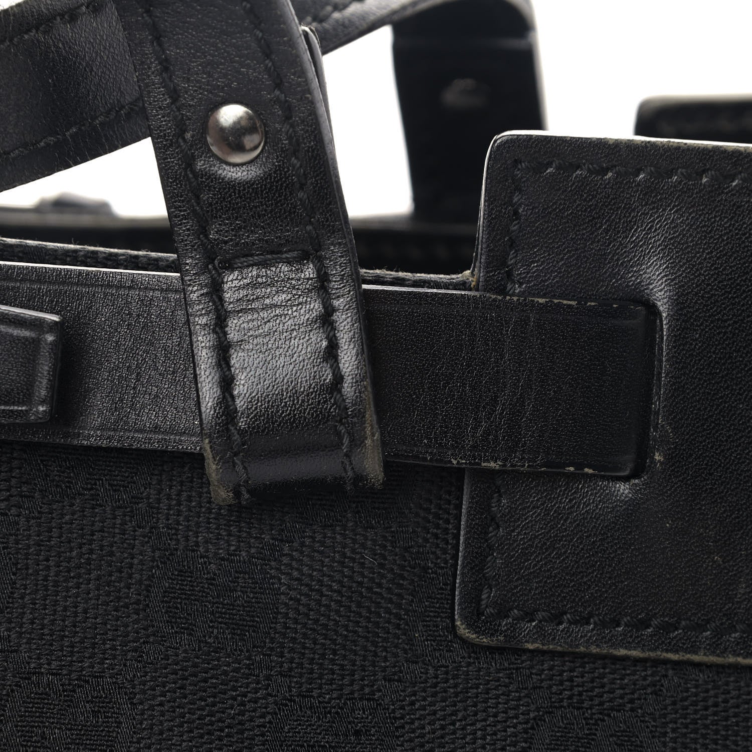 Gucci Monogram Large Tote Black 15 of 16