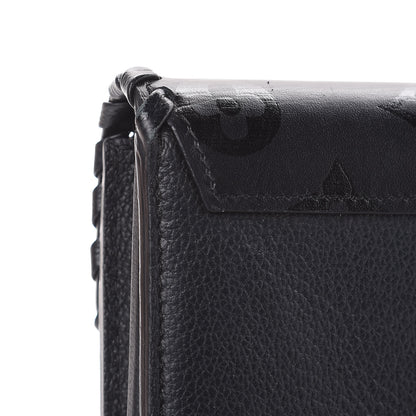 Louis Vuitton Monogram Cuir Plume Very Wallet Black 10 of 15