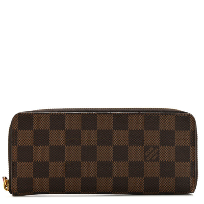 Louis Vuitton Damier Ebene Clemence Wallet Cherry 1 of 12