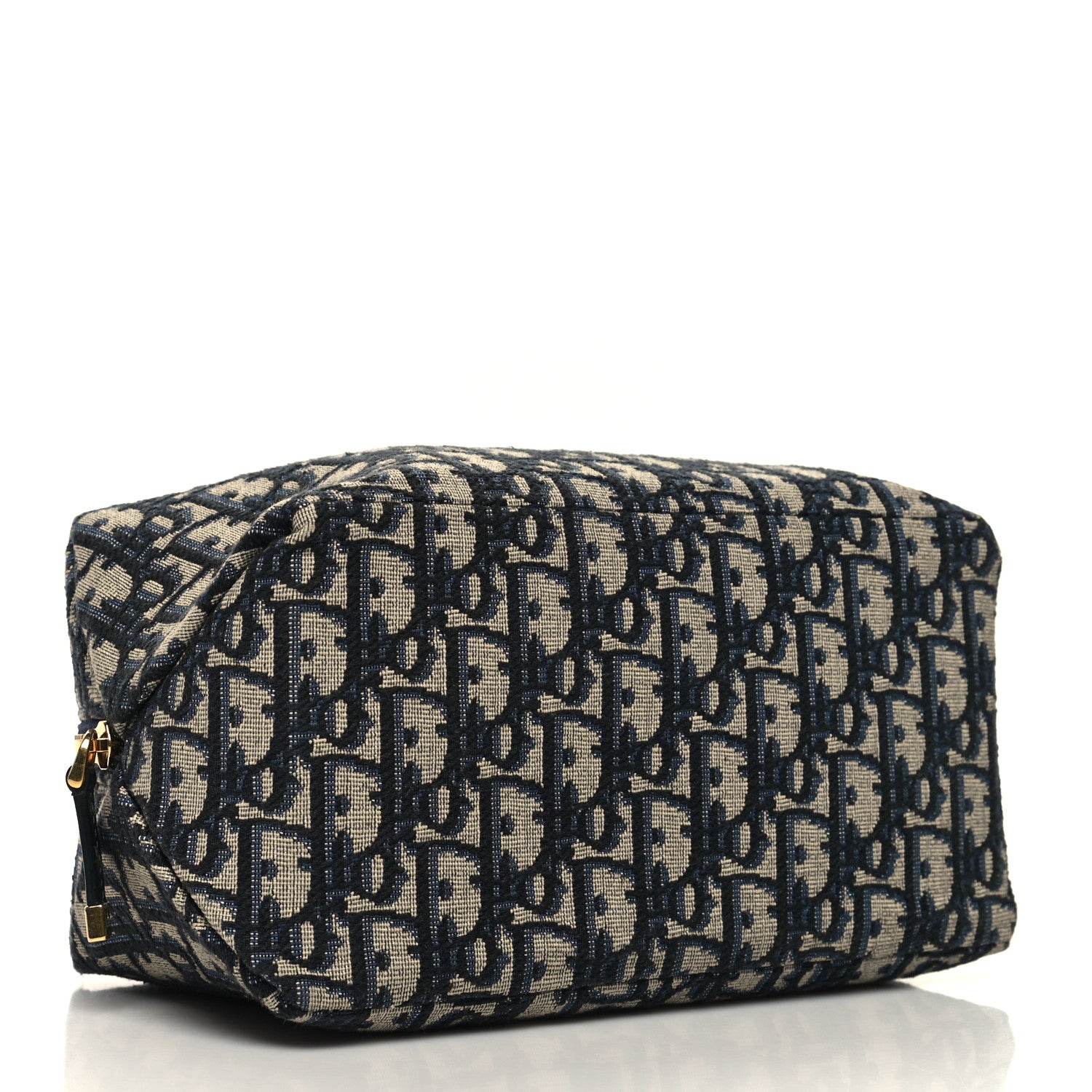 Christian Dior Oblique 30 Montaigne Cosmetic Pouch Blue 4 of 11