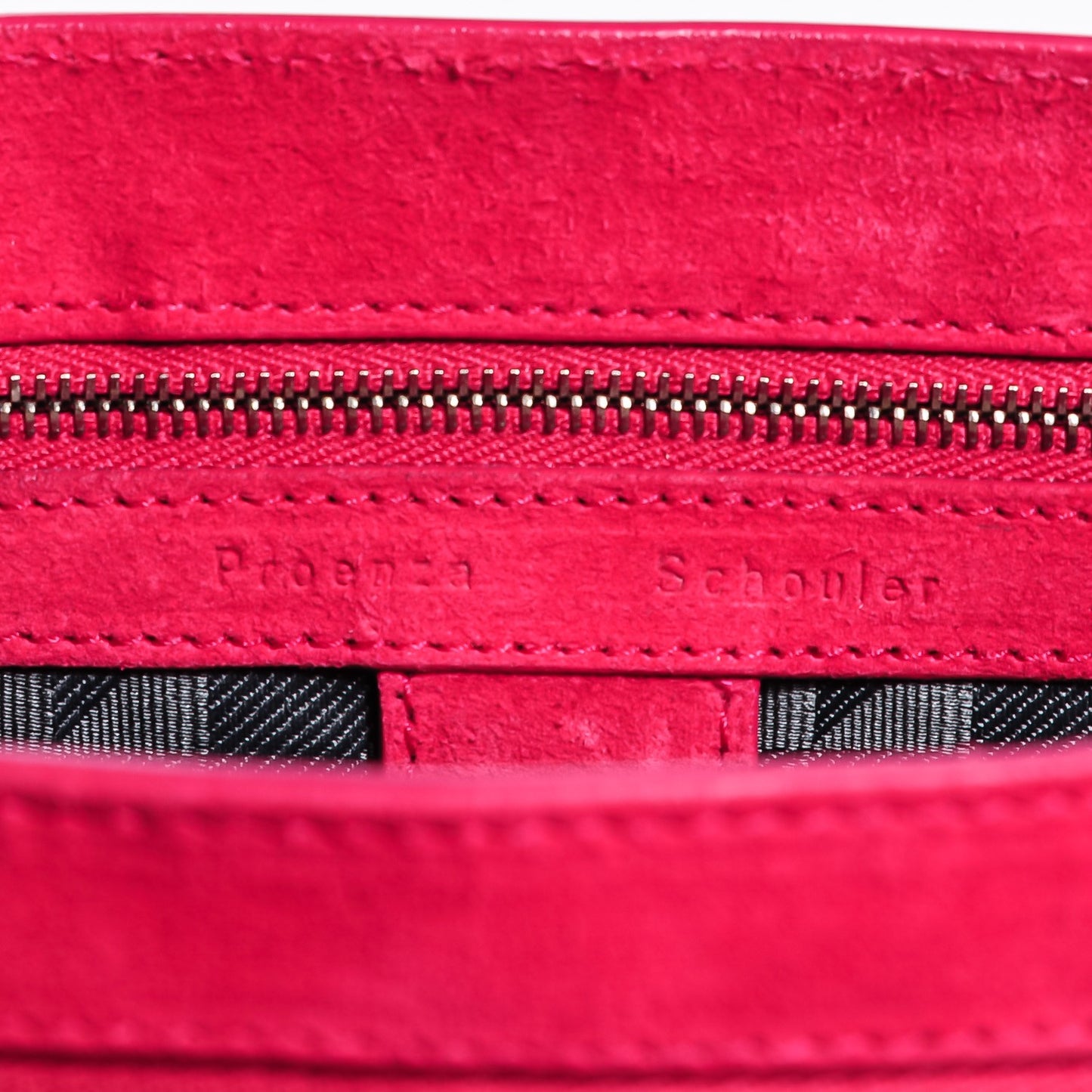 Suede Medium PS1 Satchel Raspberry