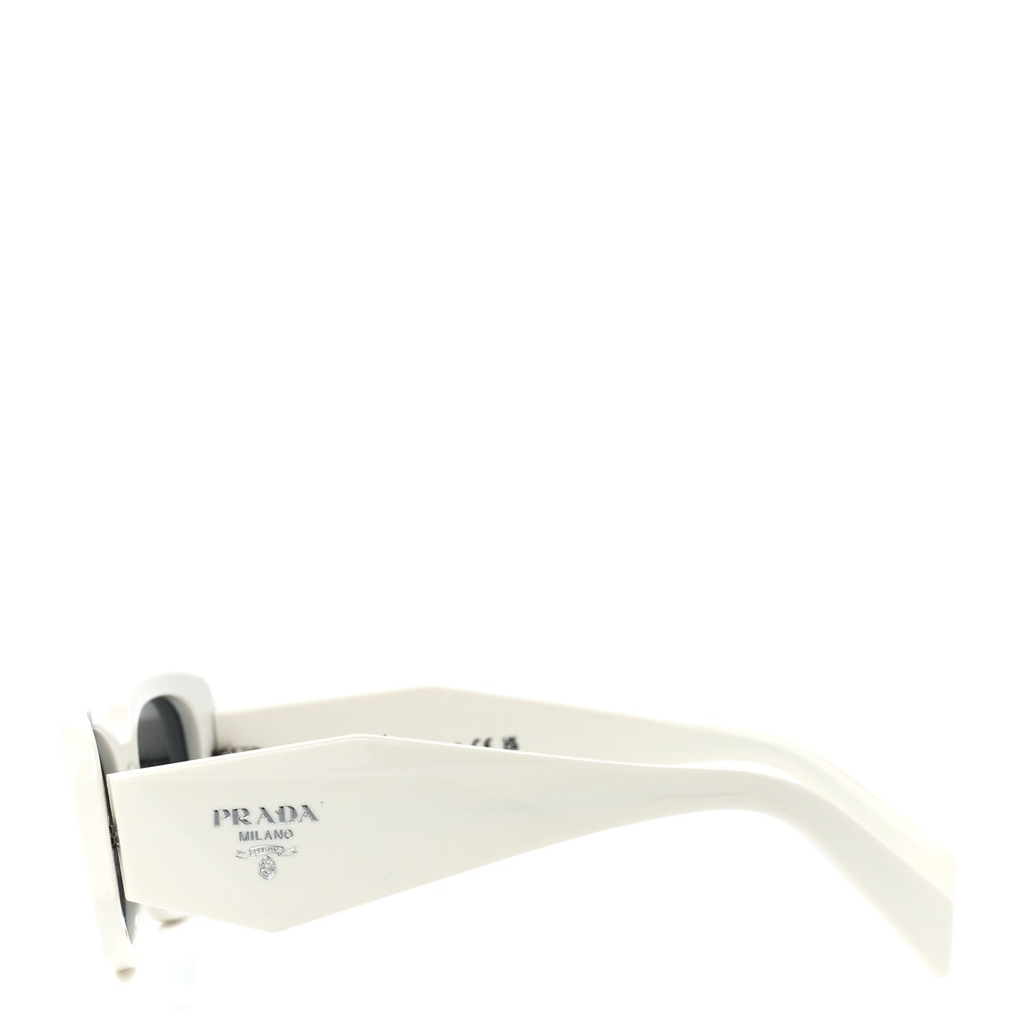 Acetate Symbole Sunglasses SPR 17W White