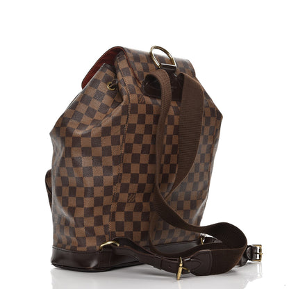 Louis Vuitton Damier Ebene Montsouris GM Backpack 3 of 15