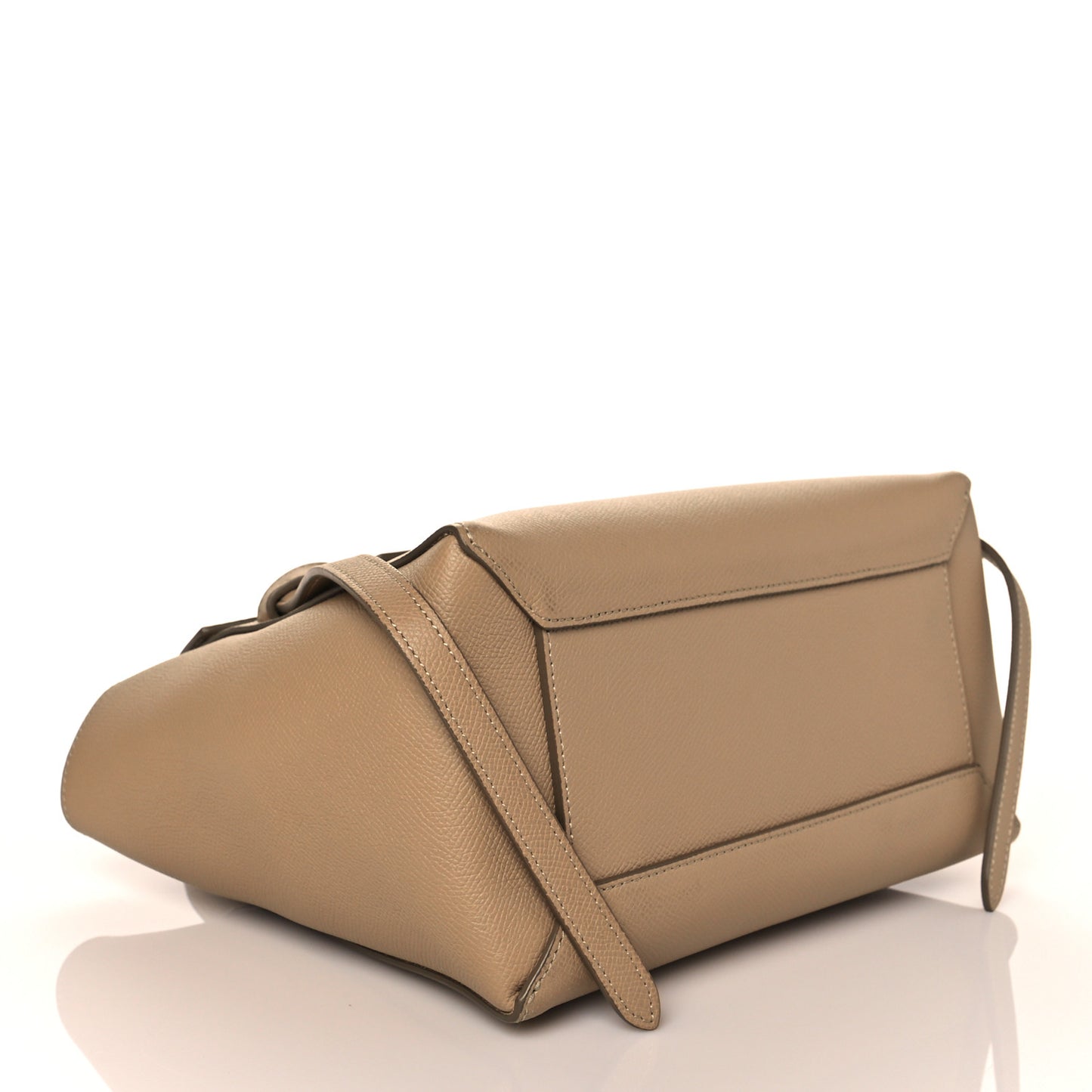 Baby Grained Calfskin Mini Belt Bag Dune