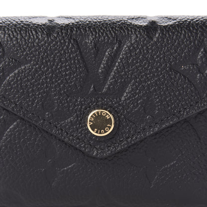 Louis Vuitton Empreinte Zoe Wallet Black 9 of 10