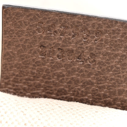 Gucci GG Supreme Monogram Web Ophidia Half Moon Hobo Brown 7 of 13