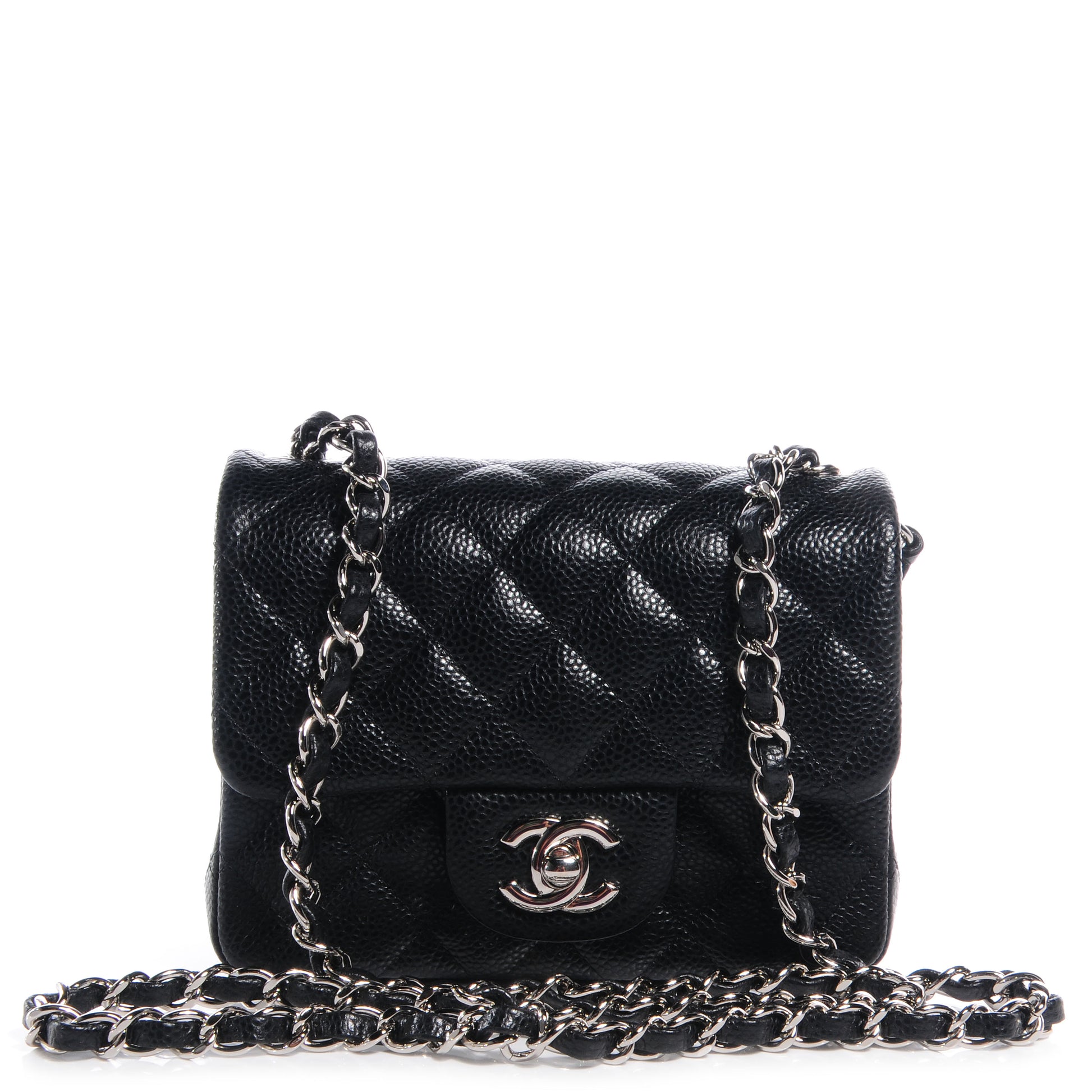 Chanel Caviar Quilted Mini Flap Black 1 of 8