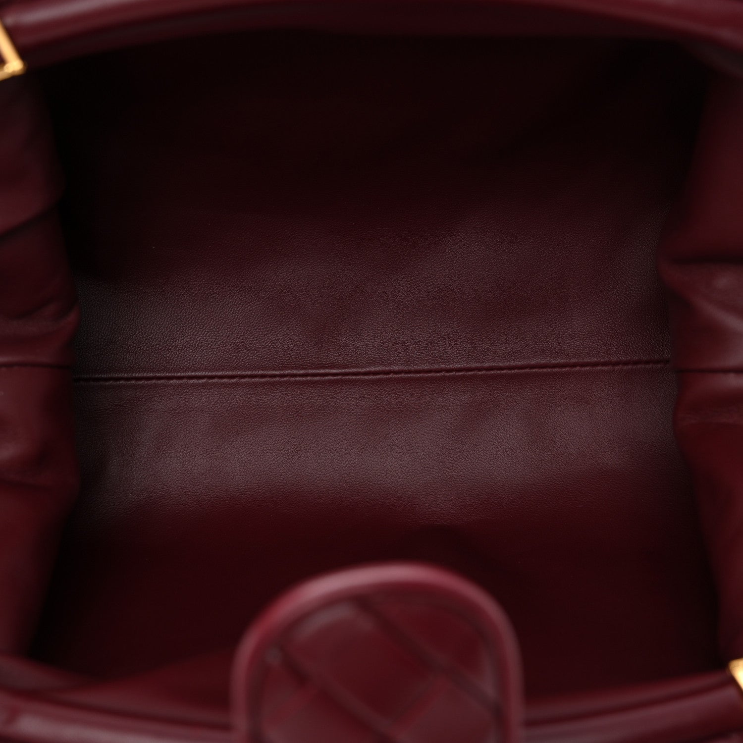 Bottega Veneta Nappa Intrecciato Teen The Lauren 1980 Clutch With Chain  Barolo 5 of 10