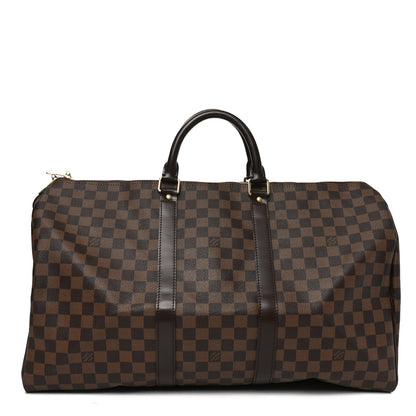 Louis Vuitton Damier Ebene Keepall 50 1 of 9