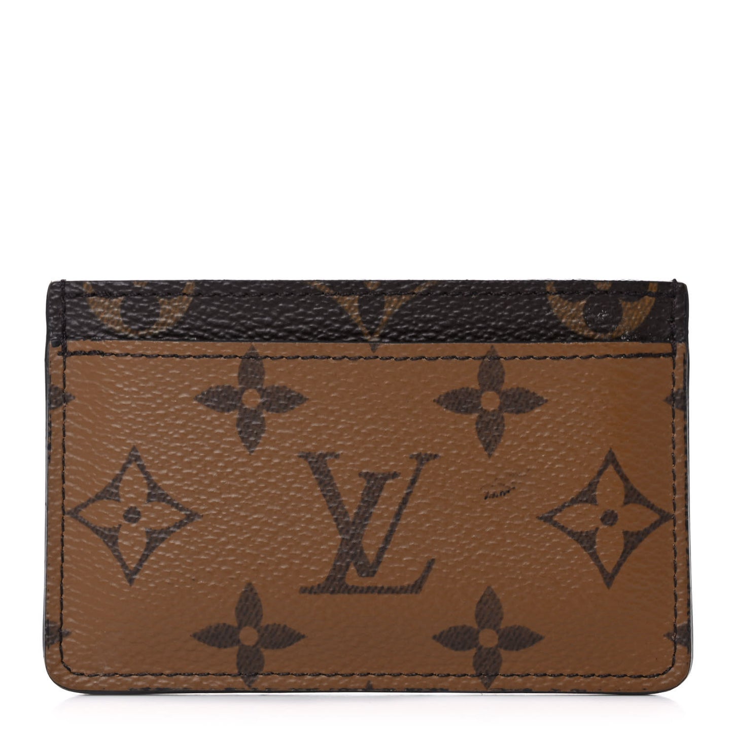 Reverse Monogram Card Holder
