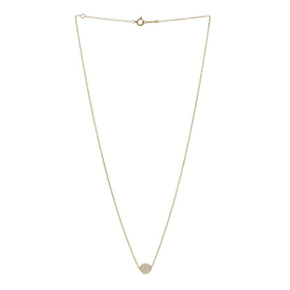 Mikimoto 18K Yellow Gold Akoya Pearl 7-7.5mm Single Pendant Necklace 2 of 5