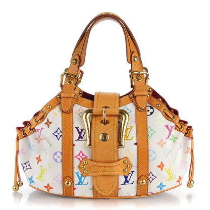 Louis Vuitton Monogram Multicolor Theda GM White 1 of 9