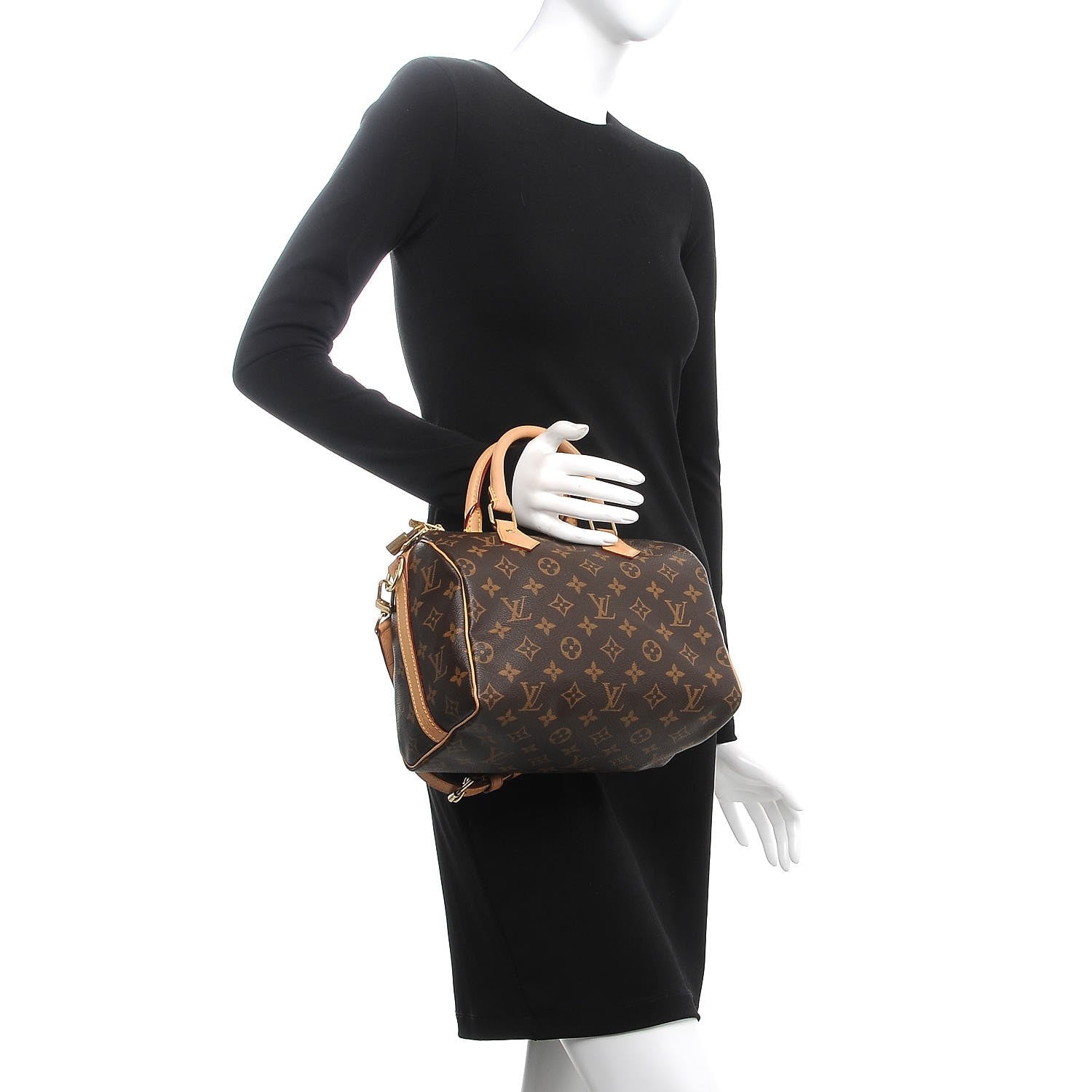 Louis Vuitton Monogram Speedy Bandouliere 25 3 of 12
