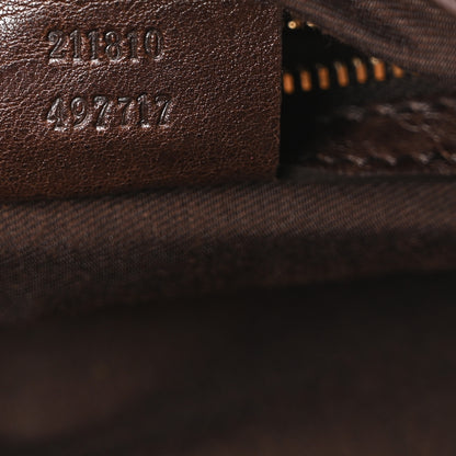 Gucci Monogram Medium Charlotte Hobo Brown 7 of 10