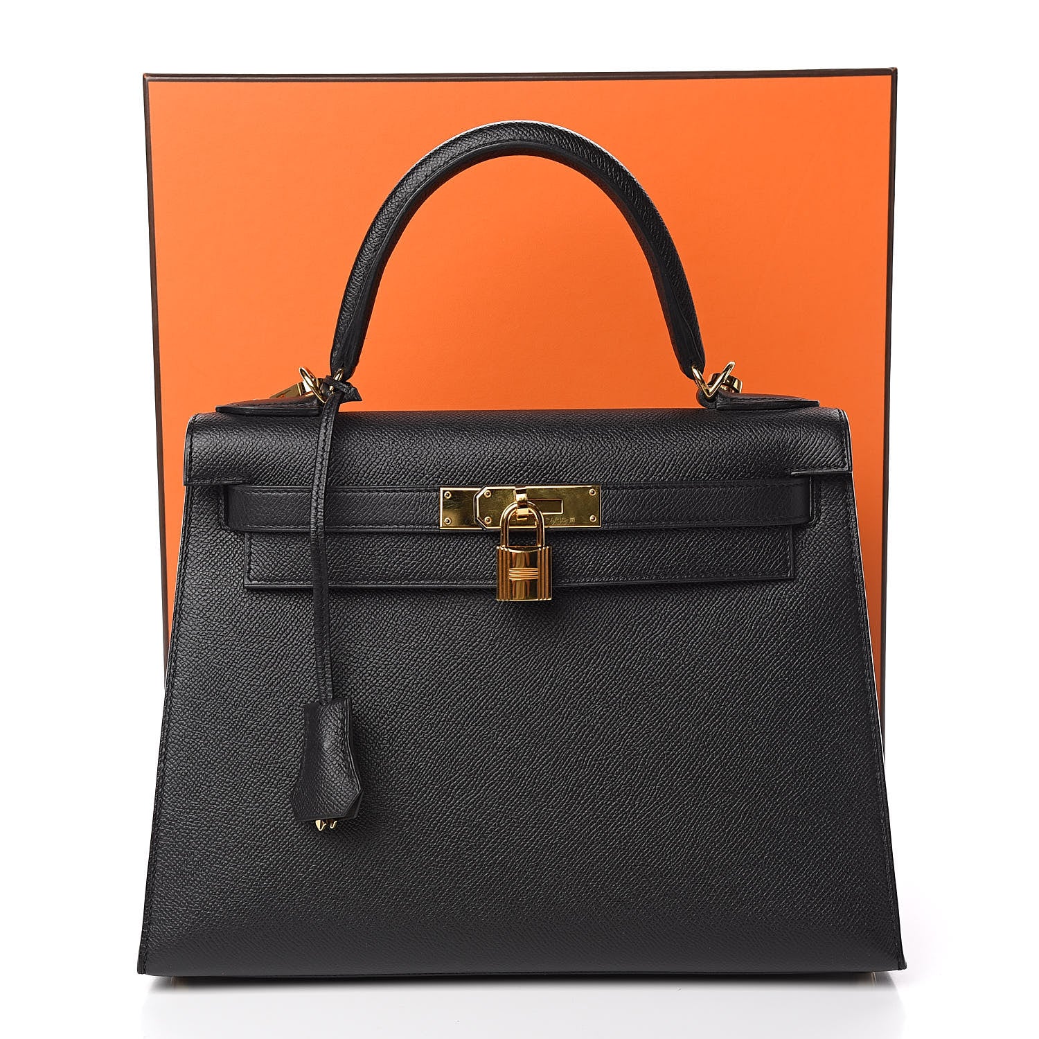 Hermes Epsom Kelly Sellier 28 Black 37 of 37