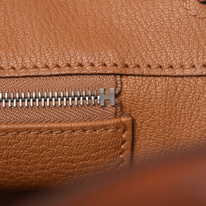Hermes Taurillon Clemence Arlequin Birkin 35 Orange Sanguine Gold Bleu Lin Bleu Hydra Etain 14 of 35