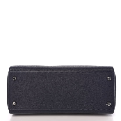 Hermes Togo Kelly Retourne 28 Bleu Nuit 33 of 37