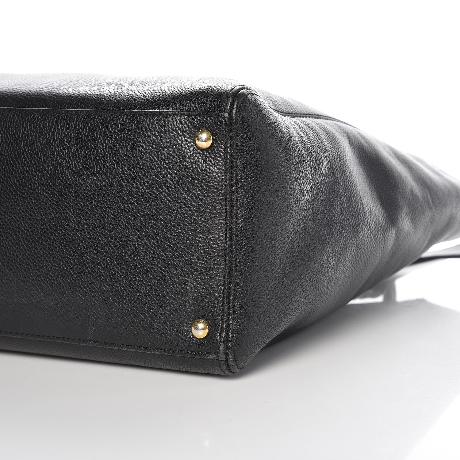 Chanel Calfskin Tall Cerf Tote Black 10 of 11