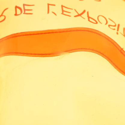 Hermes Vinyl Souvenir De L'Exposition Kelly Orange 8 of 15