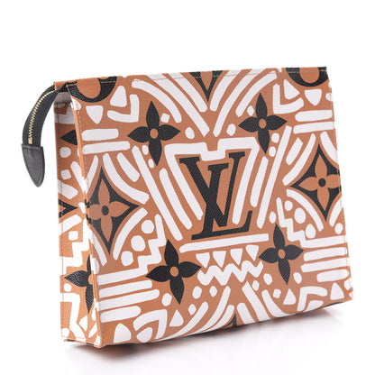 Louis Vuitton Monogram Giant Crafty Pochette Toiletry 26 Creme Caramel 3 of 6