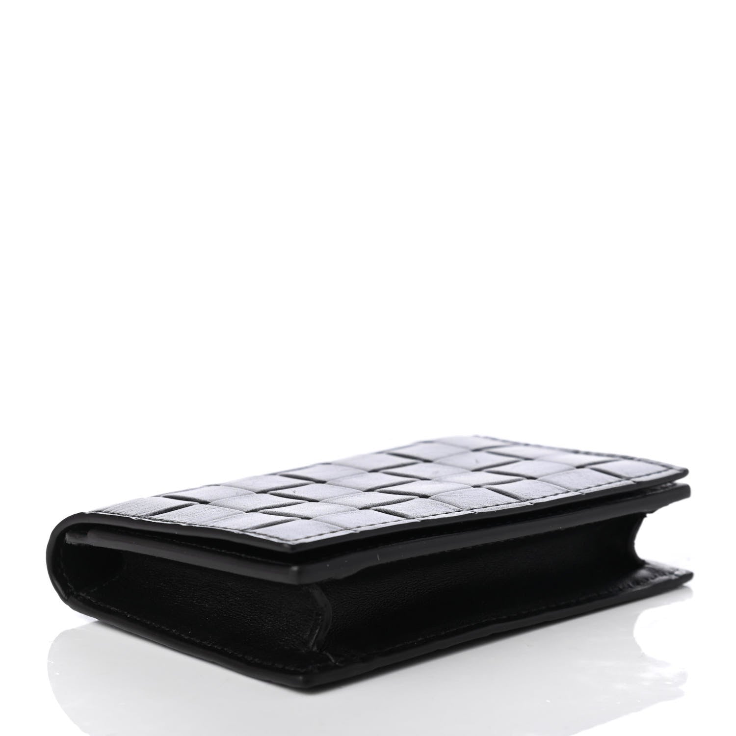 Bottega Veneta Nappa Intrecciato Card Holder Black 4 of 6