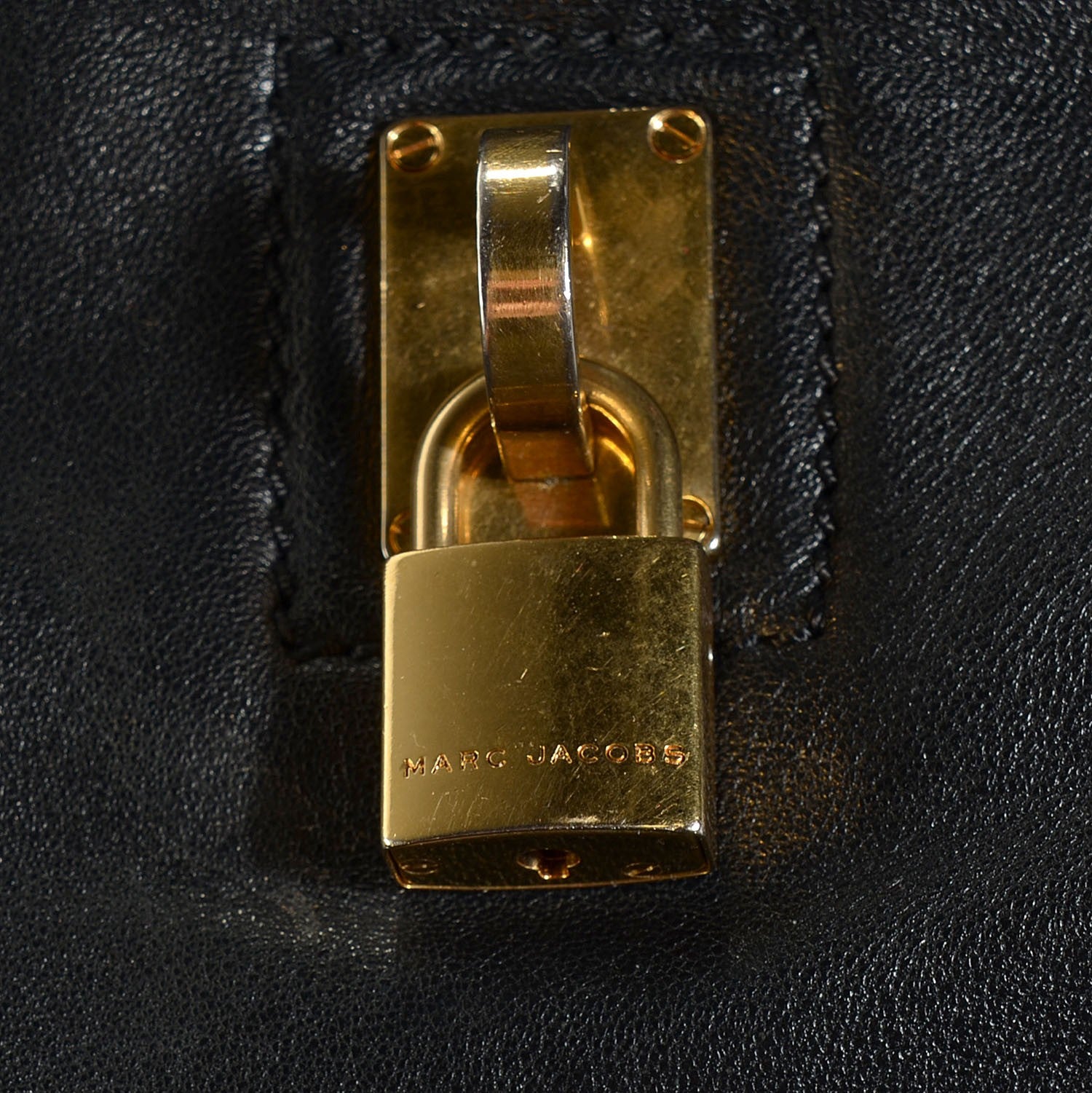 Marc Jacobs Lambskin Paradise Rio Satchel Black 10 of 11