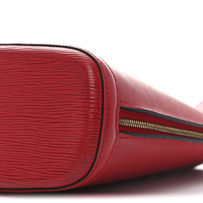 Louis Vuitton Epi Lussac Castillan Red 9 of 10