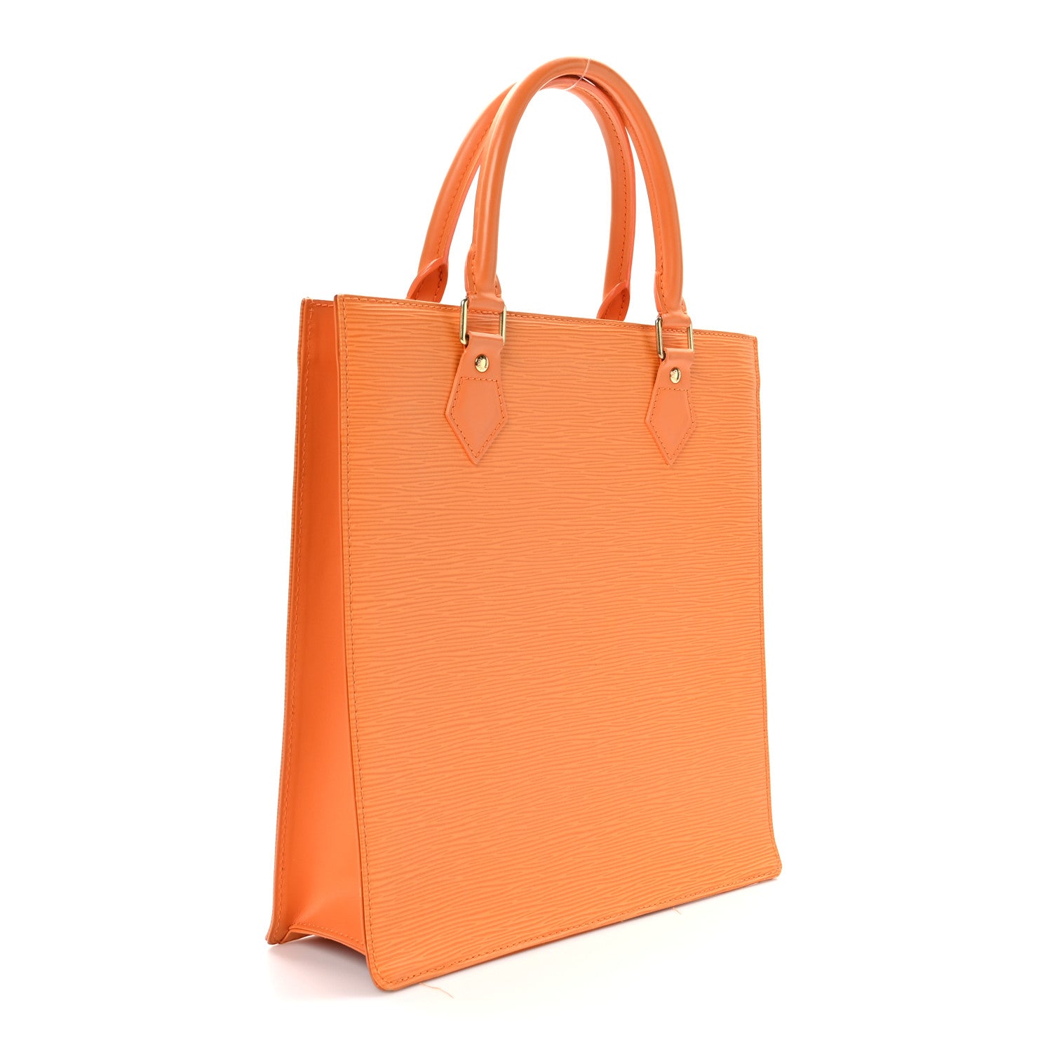 Louis Vuitton Epi Sac Plat PM Mandarin 3 of 11