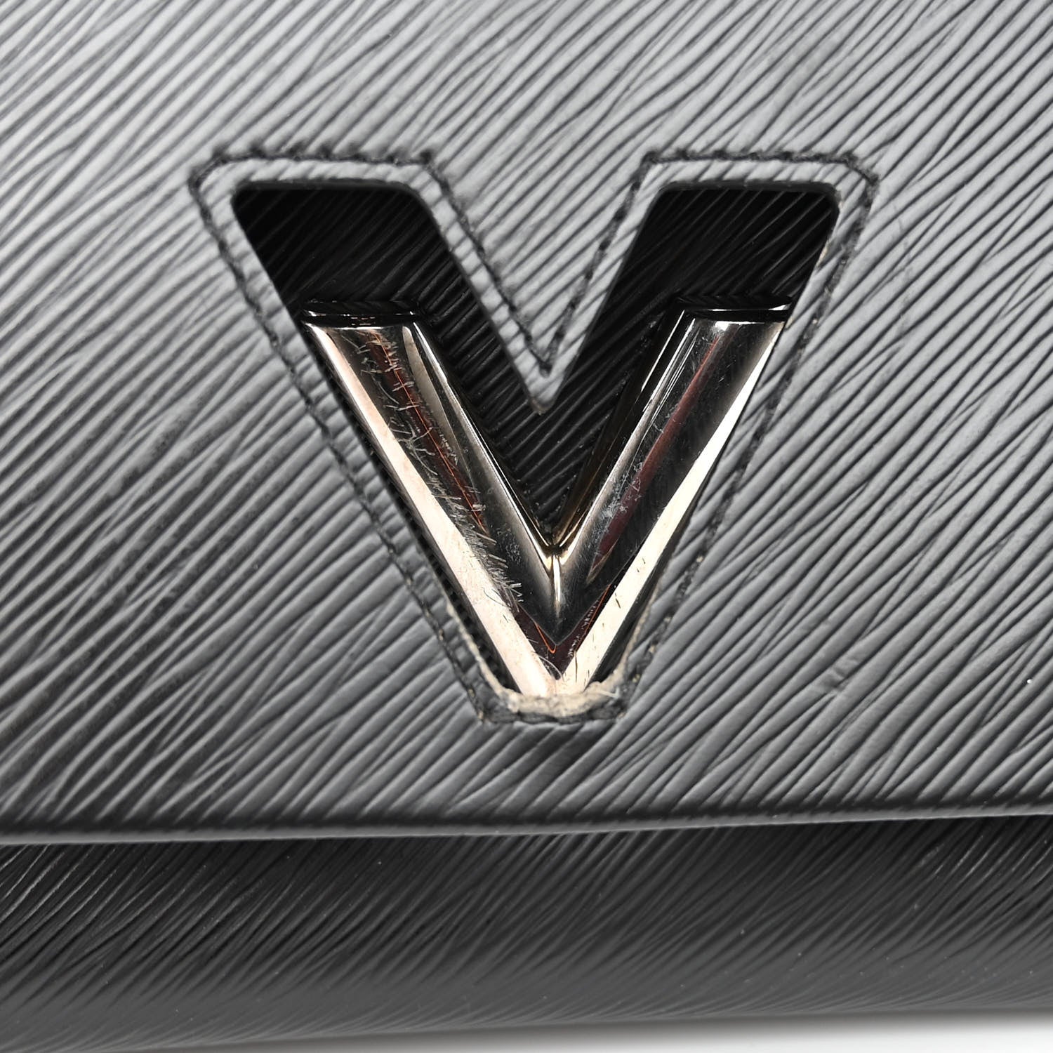 Louis Vuitton Epi Twist Shoulder Bag GM Black 9 of 10