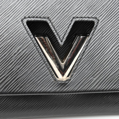 Louis Vuitton Epi Twist Shoulder Bag GM Black 9 of 10