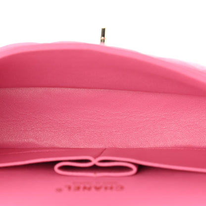 Chanel Caviar Quilted Medium Double Flap Pink 5 of 10