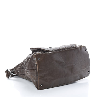 Chanel Lambskin Quilted 8 Knots Hobo Brown 3 of 9