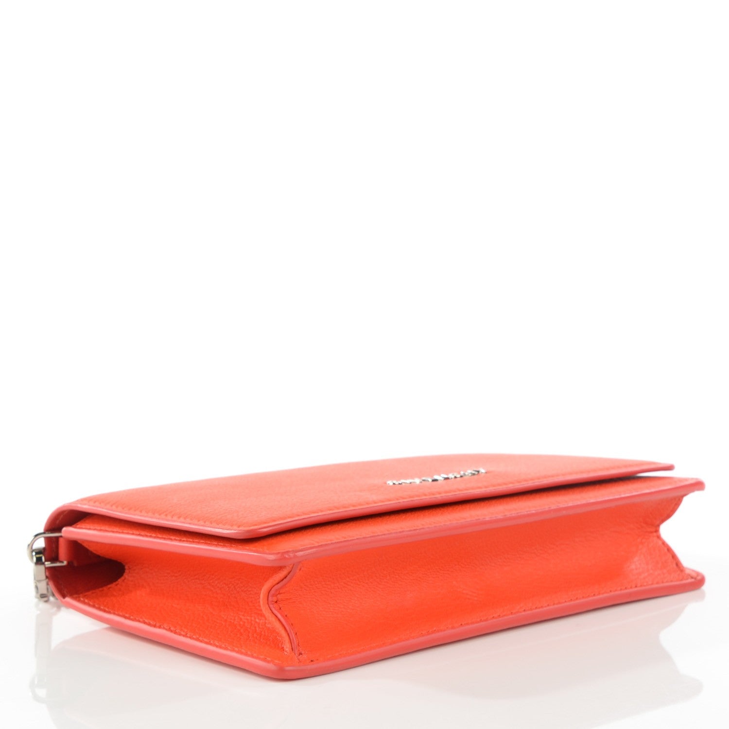 Givenchy Sugar Goatskin Pandora Chain Wallet Bright Orange 4 of 8