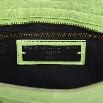Balenciaga Agneau Classic Hardware City Lime Green 7 of 8