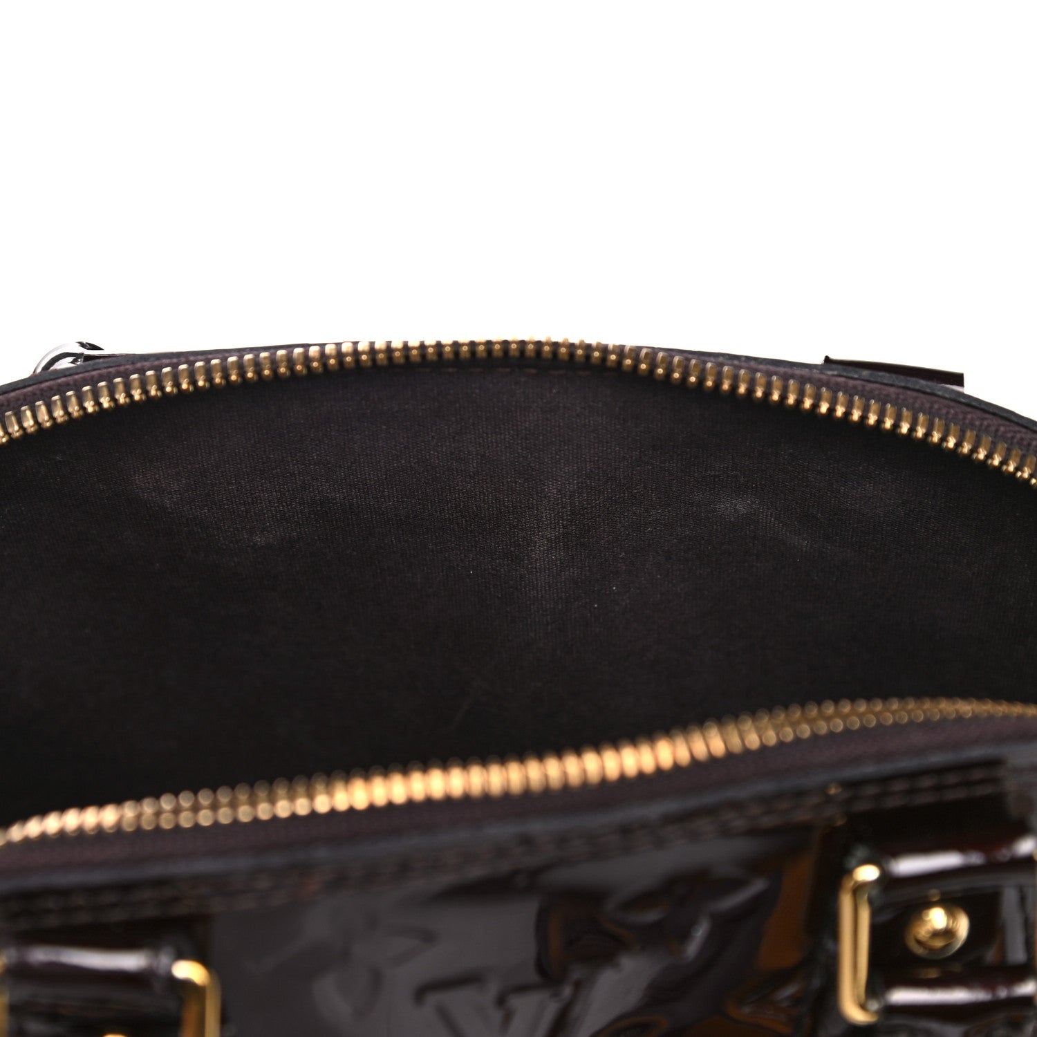 Louis Vuitton Vernis Alma BB Amarante 11 of 21
