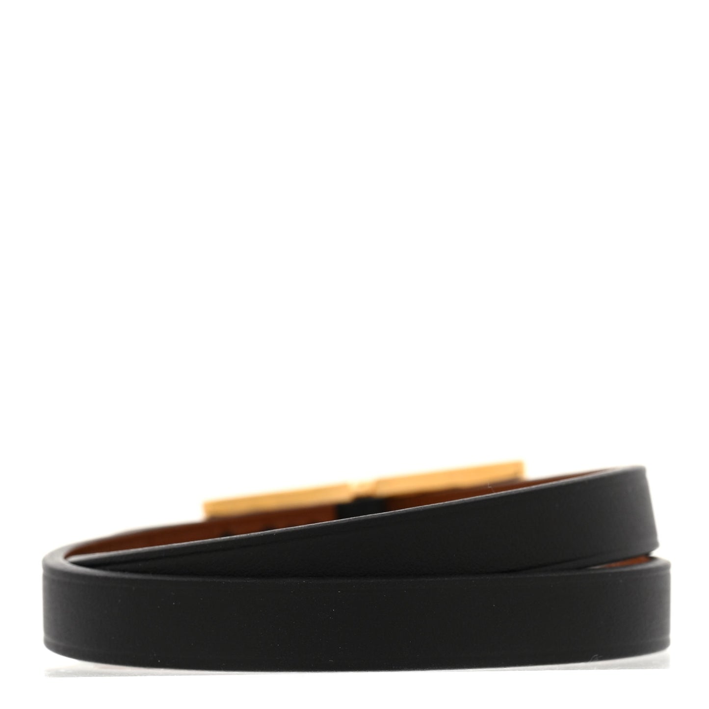 Chamonix Tadelakt Behapi Double Tour Bracelet T2 Black