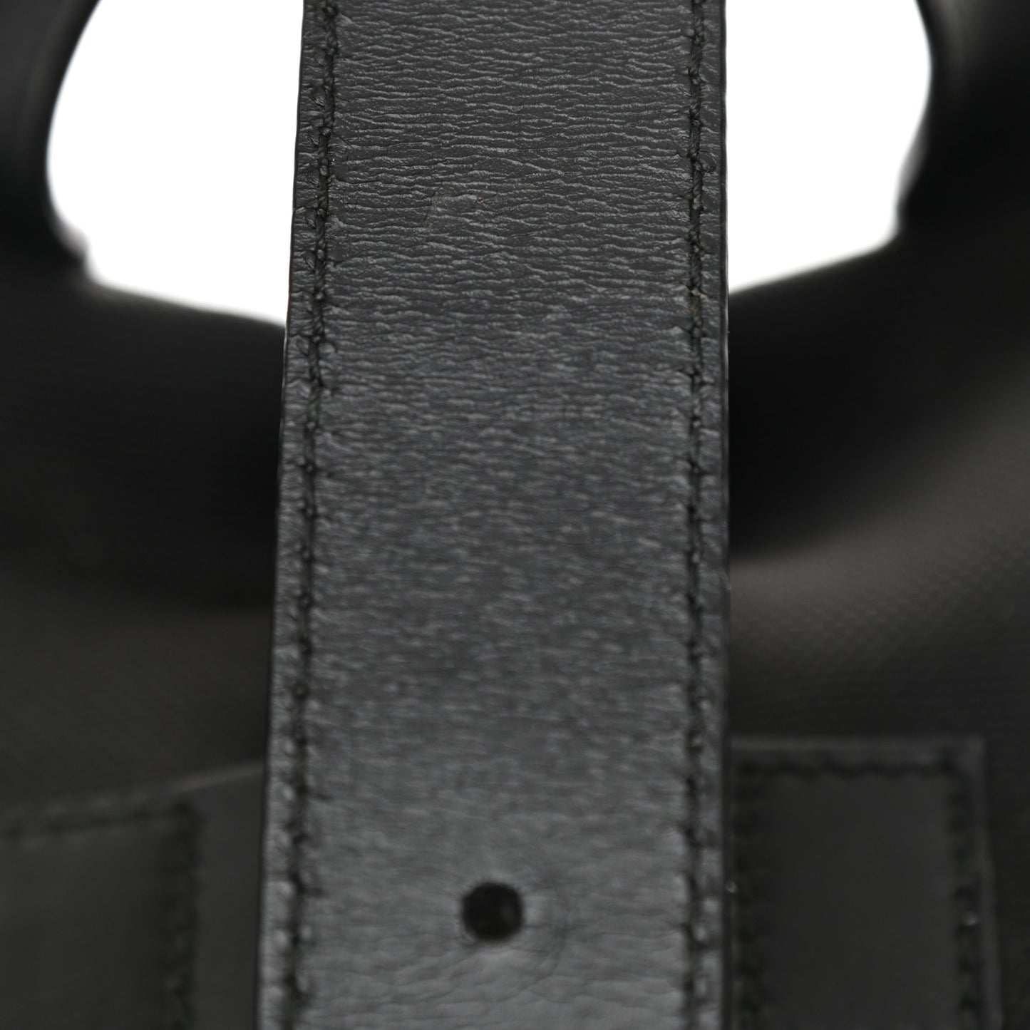 Techno Canvas Web Single Buckle Backpack Black