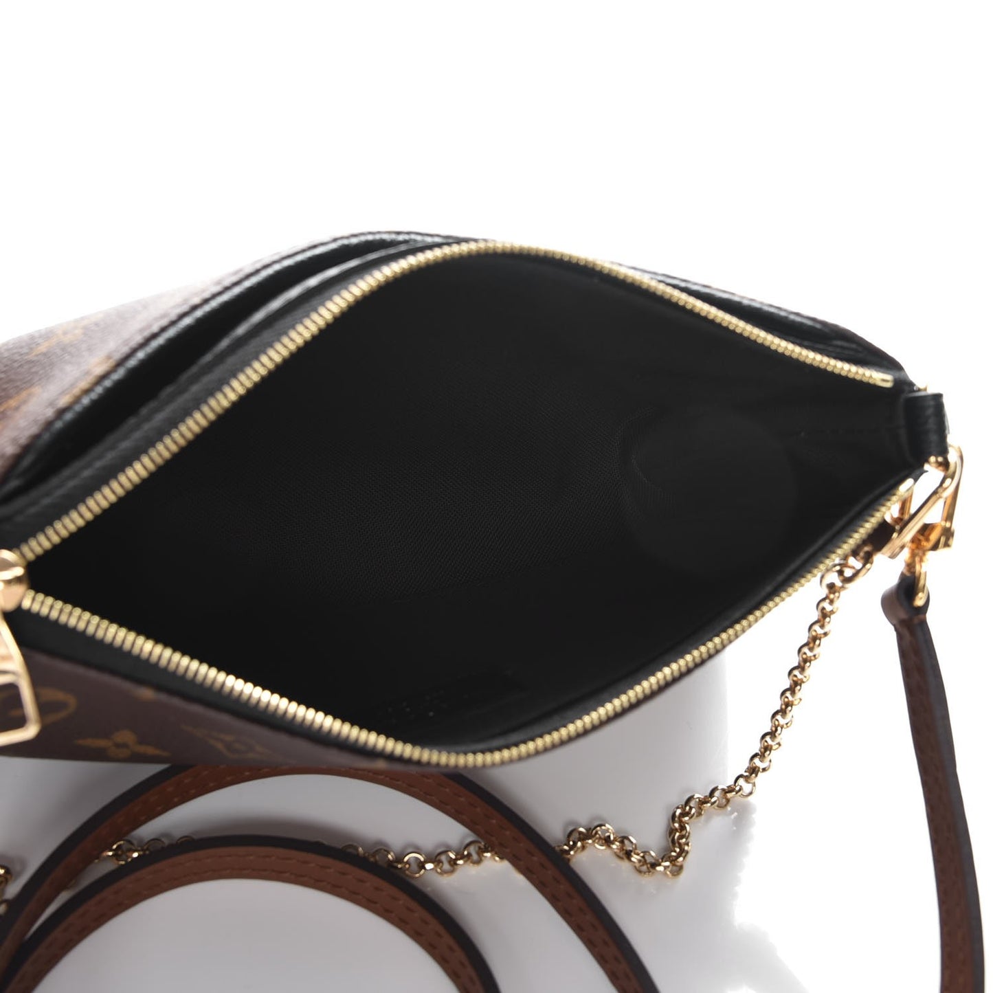 Monogram Pallas Clutch Black