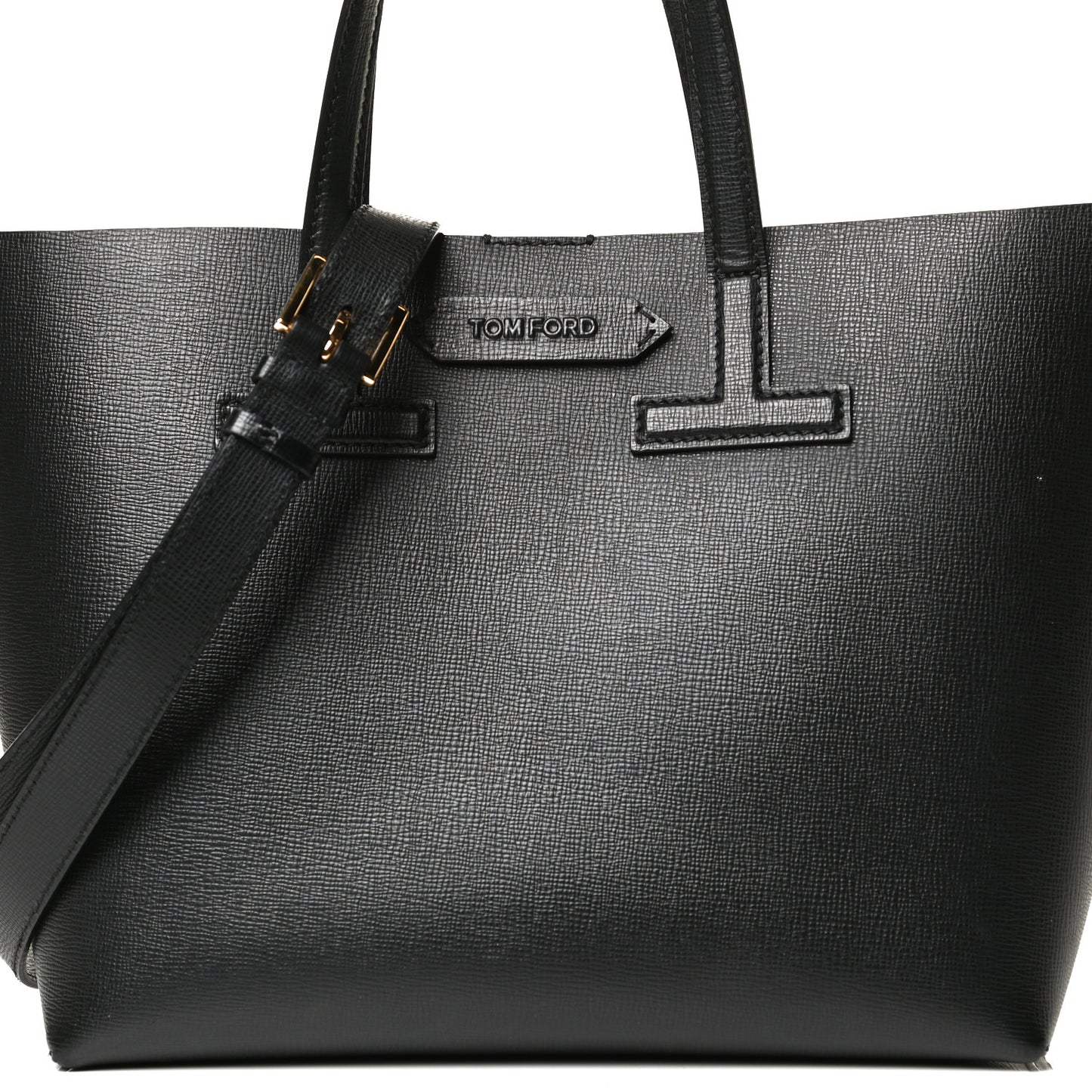 Saffiano Mini T Tote Black