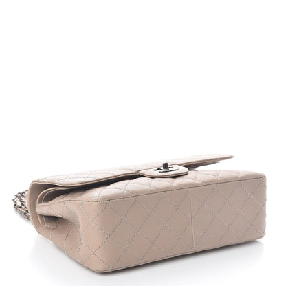 Chanel Caviar Quilted Jumbo Double Flap Dark Beige 4 of 10