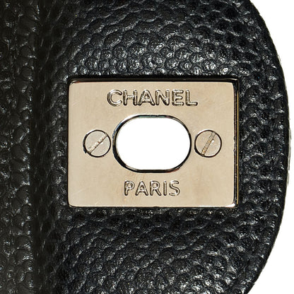 Chanel Caviar Quilted Medium Double Flap Black 6 of 8